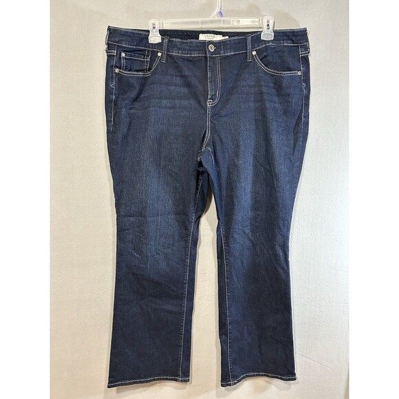 Torrid Blue Jeans Denim Pants Womens Size 24 R Slim Boot First at Fit Stretch - Picture 1 of 6
